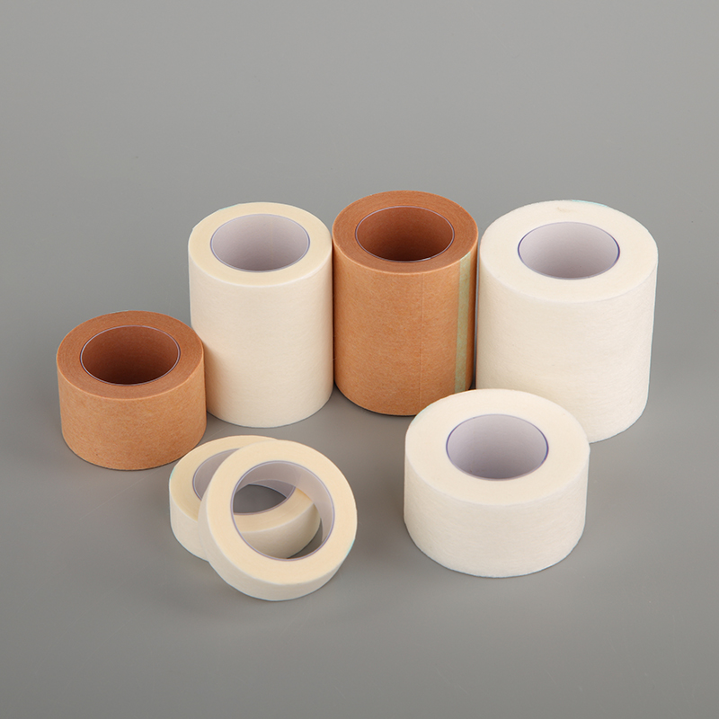 Fita cirúrgica de papel 1,25 cm/2,5 cm/5 cm/7,5 cm x 9,1 m – Fita médica hipoalergênica
