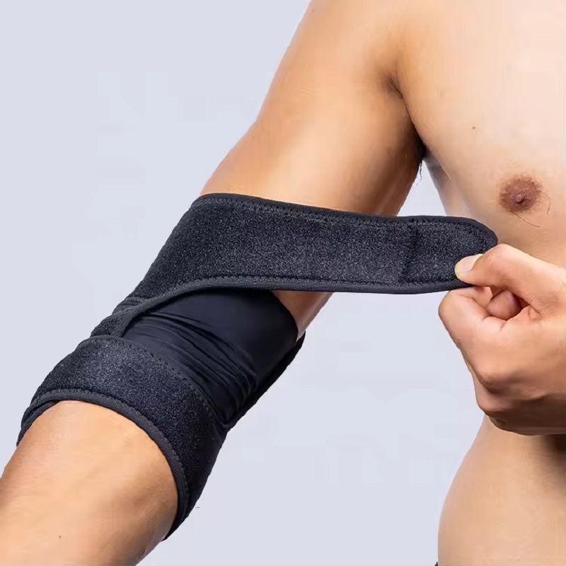 Suporte de cotovelo de compressão de neoprene ajustável