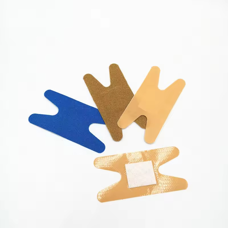 Curativos de dedos de gesso à prova d'água PE H e band-aids de asa