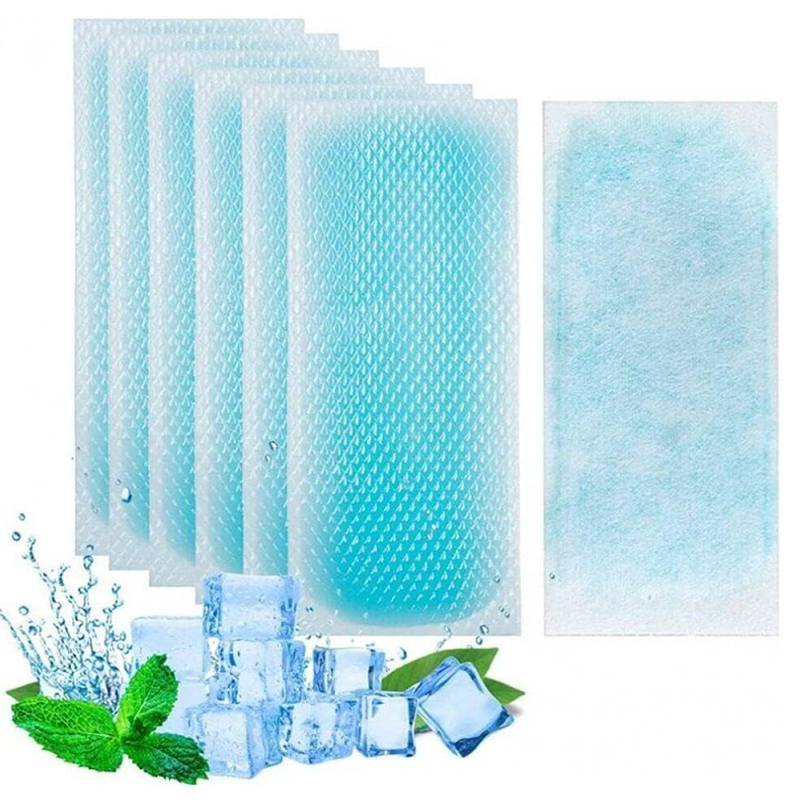 Folha de gel refrescante para alívio de queimaduras Almofada de resfriamento de hidrogel