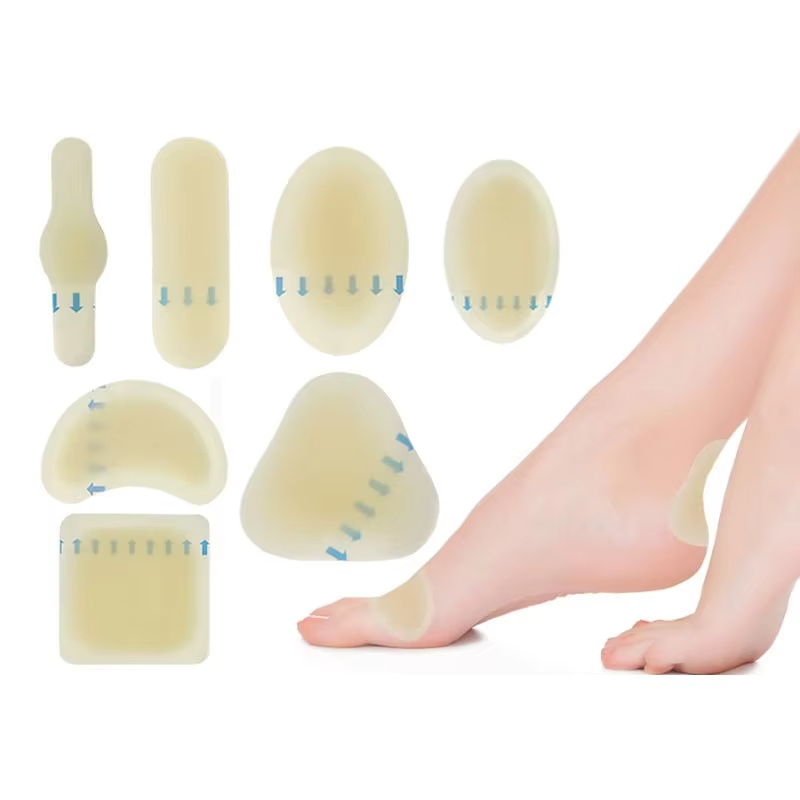 Curativo hidrocoloide para bolhas, para proteção do calcanhar, dedos e pés