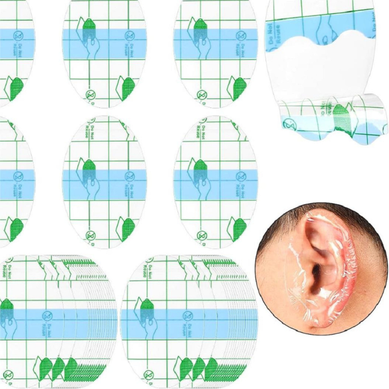 Curativos de filme de PU Blister / almofadas de calcanhar transparentes