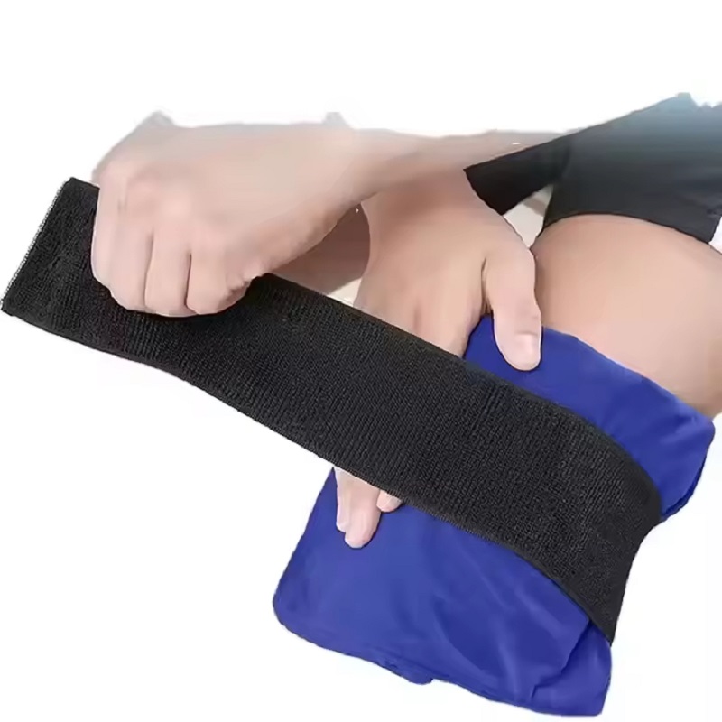 Bolsa de gelo para joelho Bolsa de gelo para joelho Embalagem de gel terapêutico para alívio da dor 
