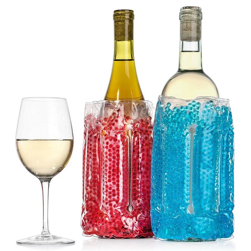 Mangas mais frias com contas de gel de nylon