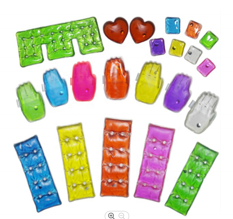 Pacote térmico de gel reutilizável para terapia de ombro e pescoço Click