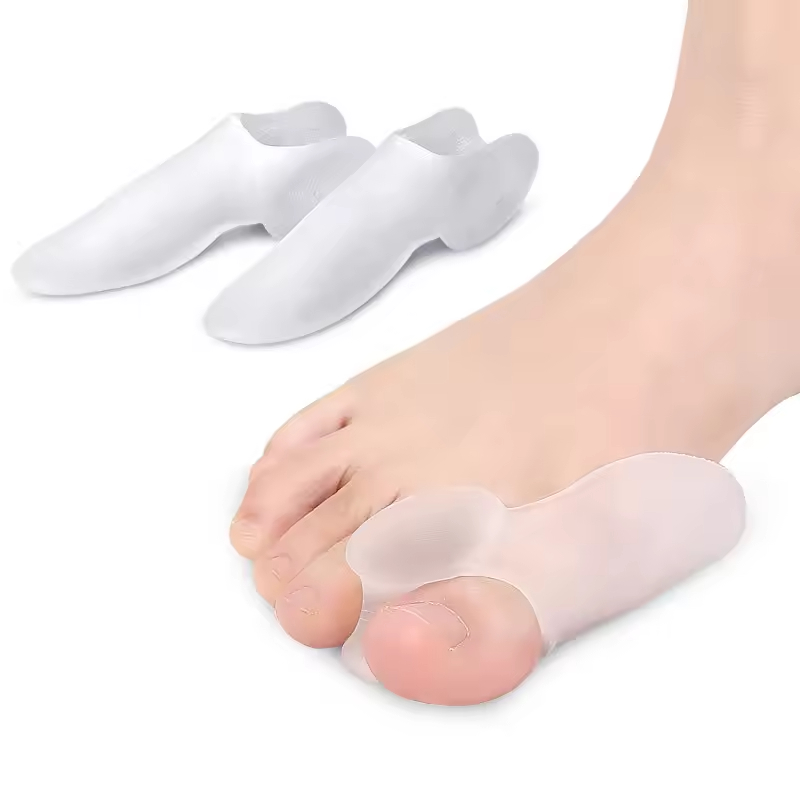 Almofadas de silicone para alívio de joanete Órteses para os pés Cuidados com os pés Elastic Correct Hallux Valgus