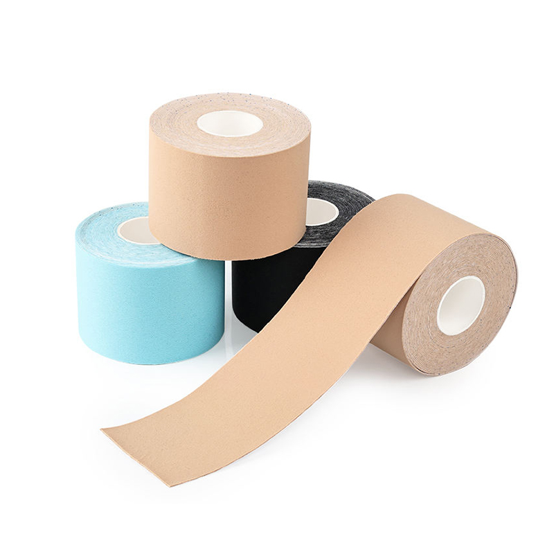 Rolo de fita cinesiológica elástica dinâmica de 4 vias – Nylon / Elastano