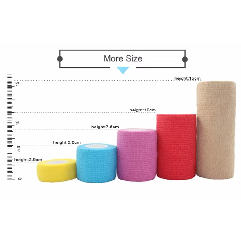 Bandagem coesa sem látex