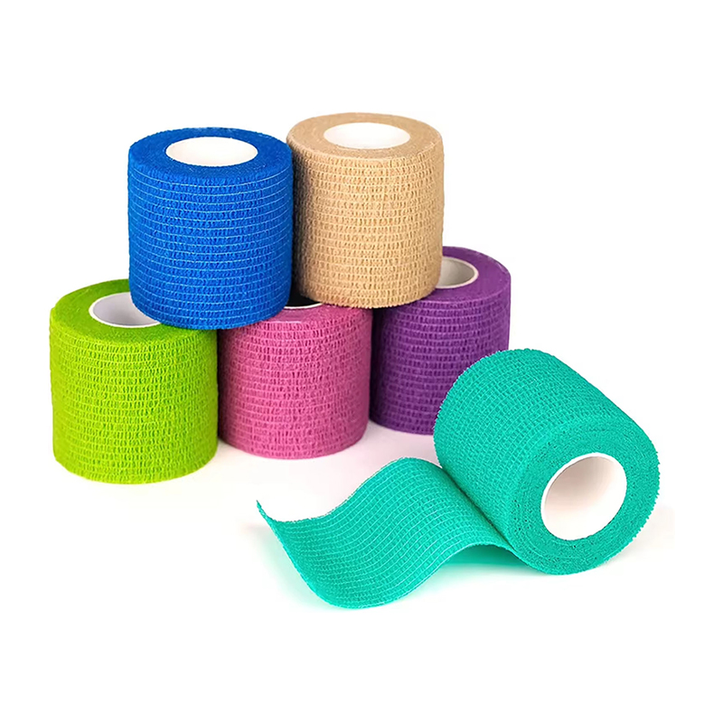Bandagem veterinária autoadesiva não tecida 5 cm / 7,5 cm Pet Vet Wrap