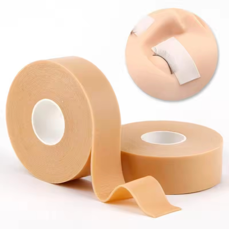 Fita de espuma médica de PVC de revestimento único para fixação de dispositivos e corte