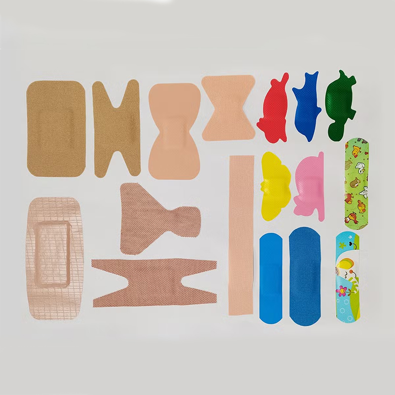 Bandagens e emplastros adesivos OEM personalizados para fabricação de marca própria