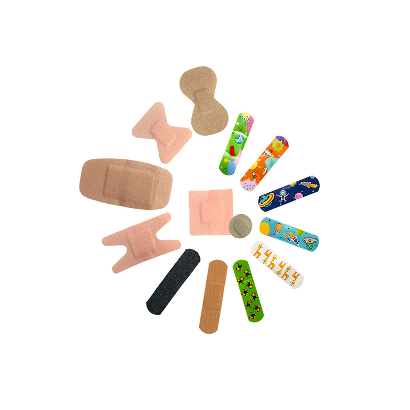 Band-Aids adesivos de tecido decorativo para ajuste flexível