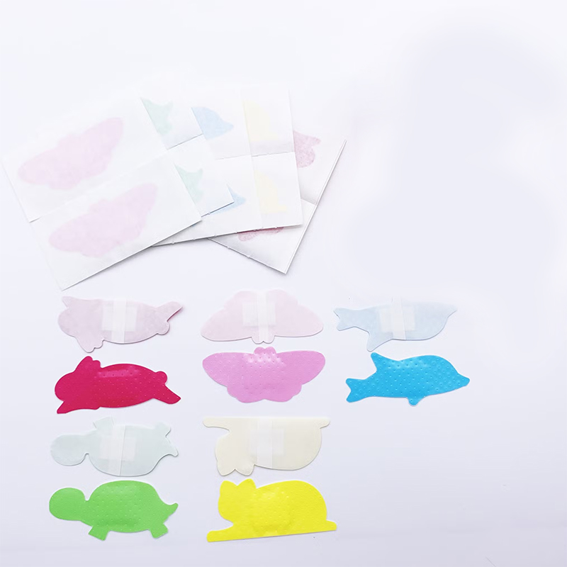 Pacotes variados de bandagens adesivas de desenho animado para kits de primeiros socorros infantis