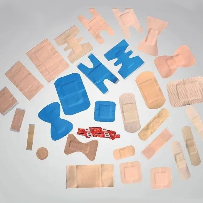 Bandagens de filme antibacteriano PE / PU com íons de prata